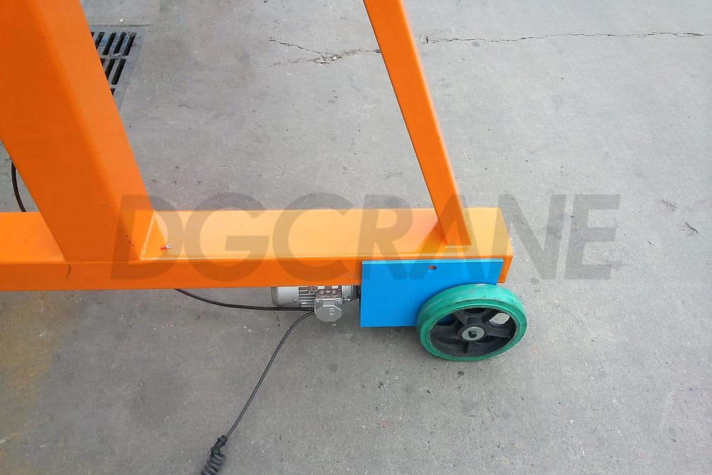 Electric Mobile Portable gantry crane wheel