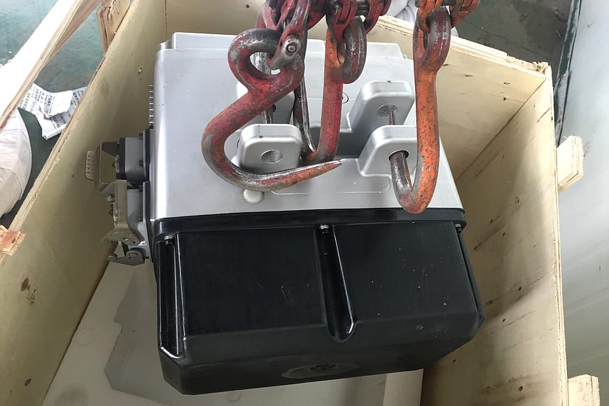 European type electric chain hoists 4