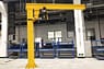 European type pillar mounted jib crane 3