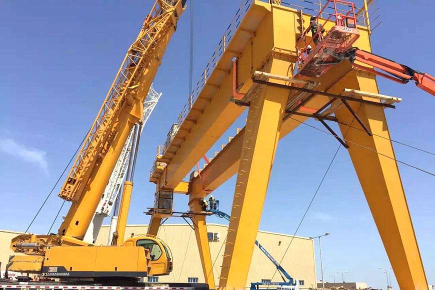 MG3030Ton European type double girder gantry Crane 1