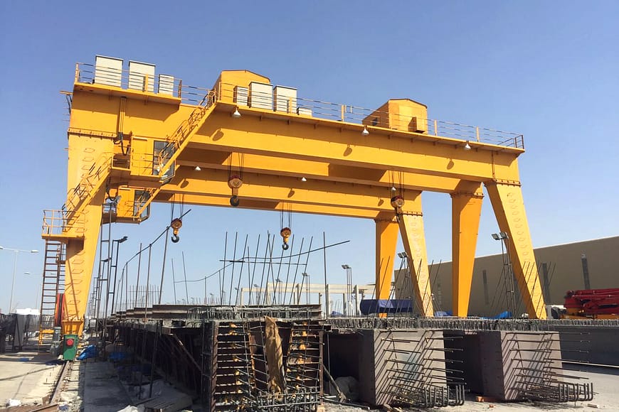 MG3030Ton European type double girder gantry Crane 2