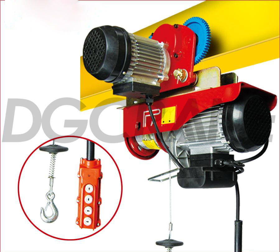 Miniature electric hoists