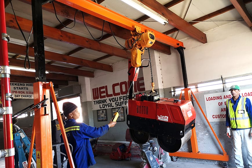 Portable gantry crane 19 1