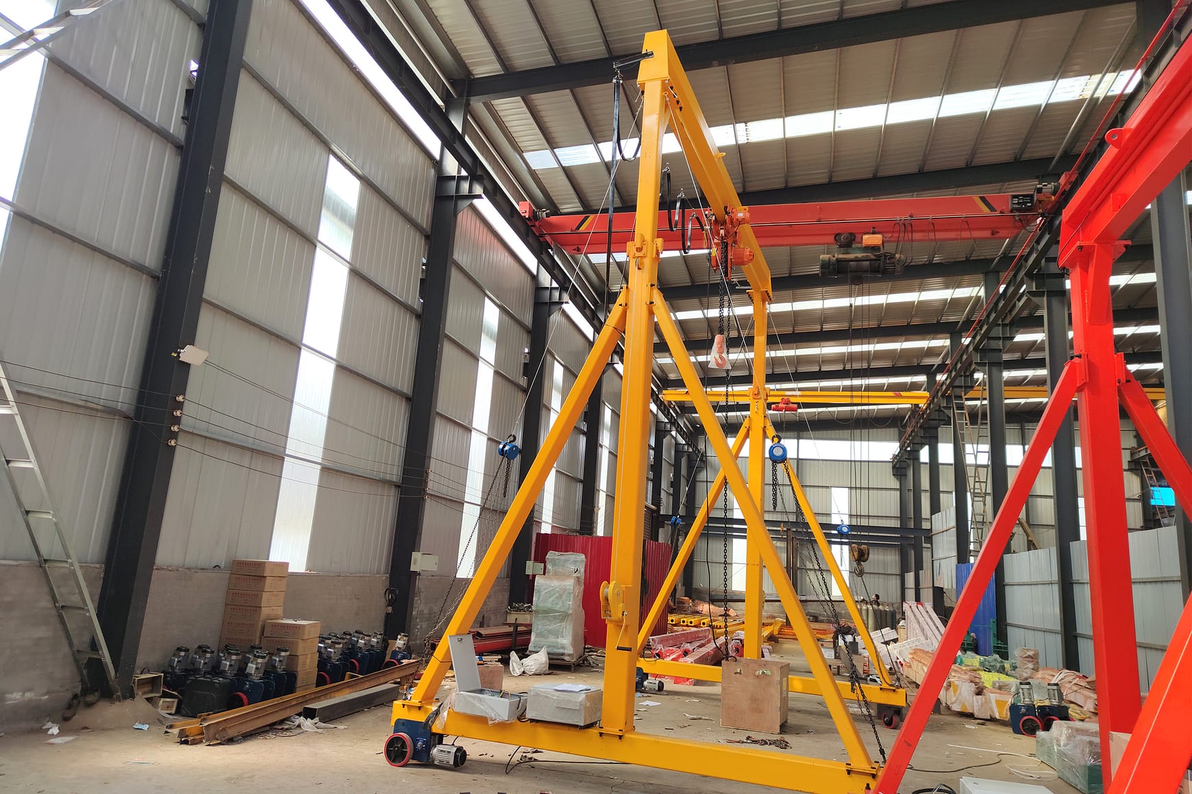 Portable Gantry Cranes Manufacturer in China | DGCRANE