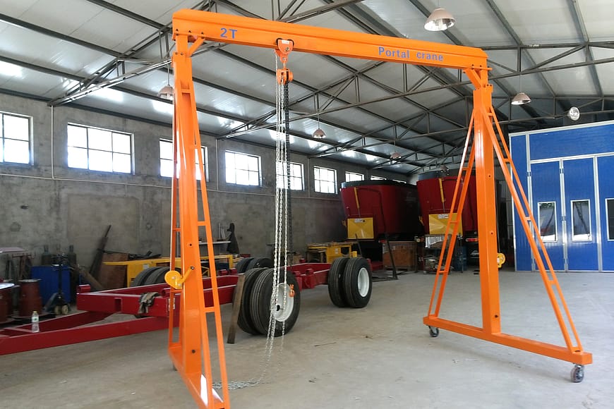 Portable gantry crane 3