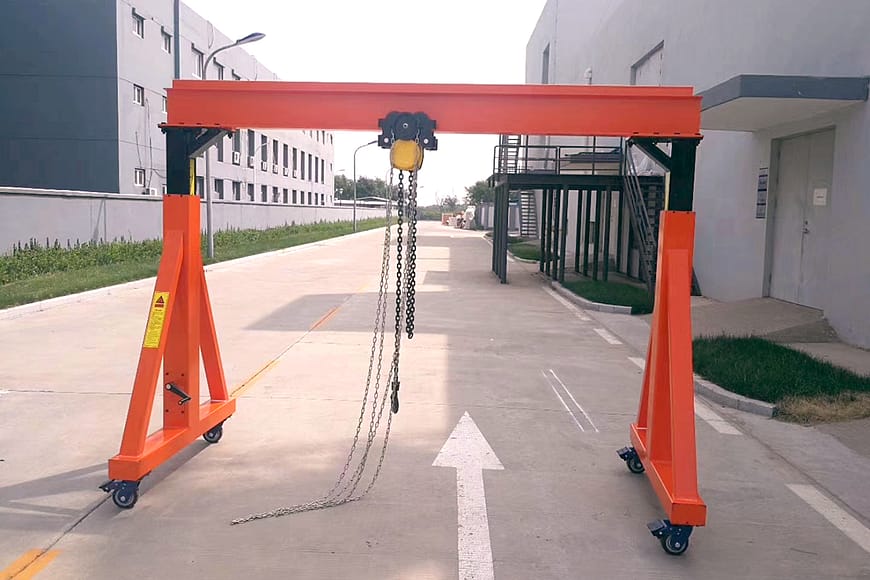 Portable gantry crane 4