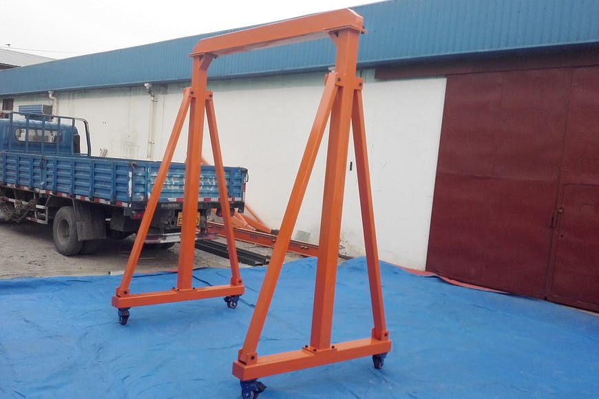 Portable gantry crane 6