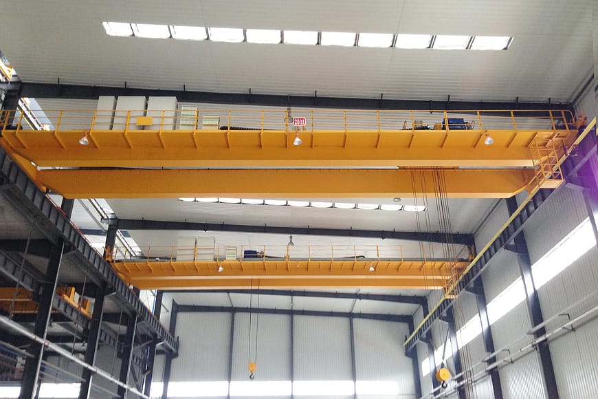 QD type double girder overhead crane 10