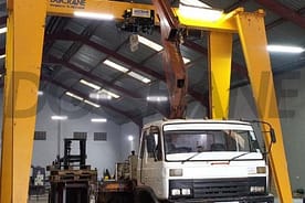 Gantry Crane ya Girder Single Imesafirishwa hadi Kenya1