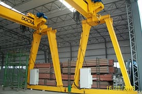 Single girder gantry crane 3