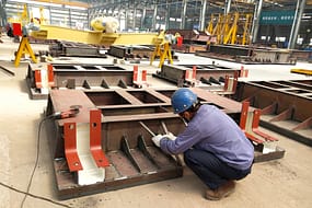 Trolley frame production