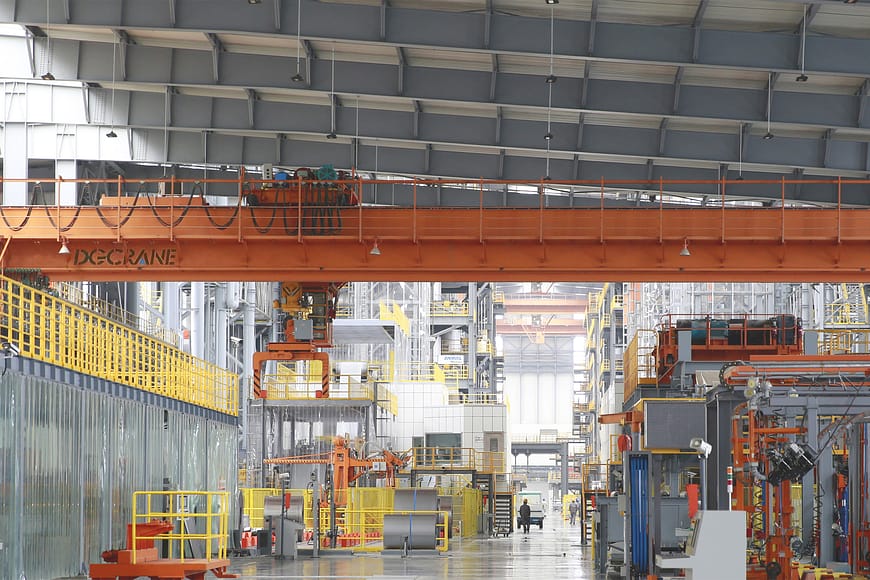 double girder EOT crane 9