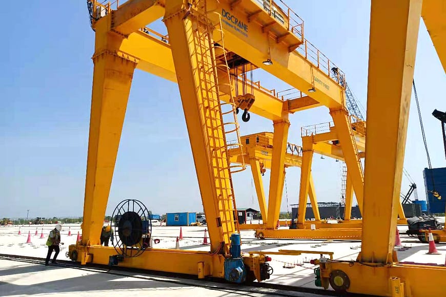 european type gantry crane 6